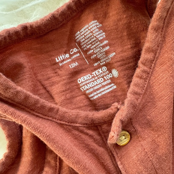 Little Co Rust Romper - Picture 3 of 4